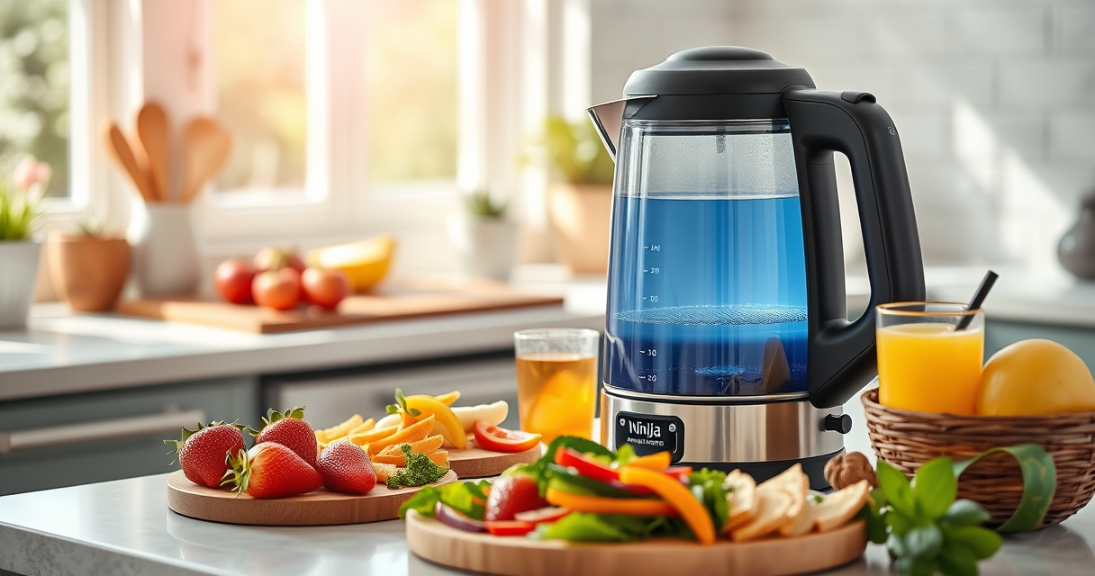 Summer Refreshers with the Ninja KT200BL Precision Electric Kettle