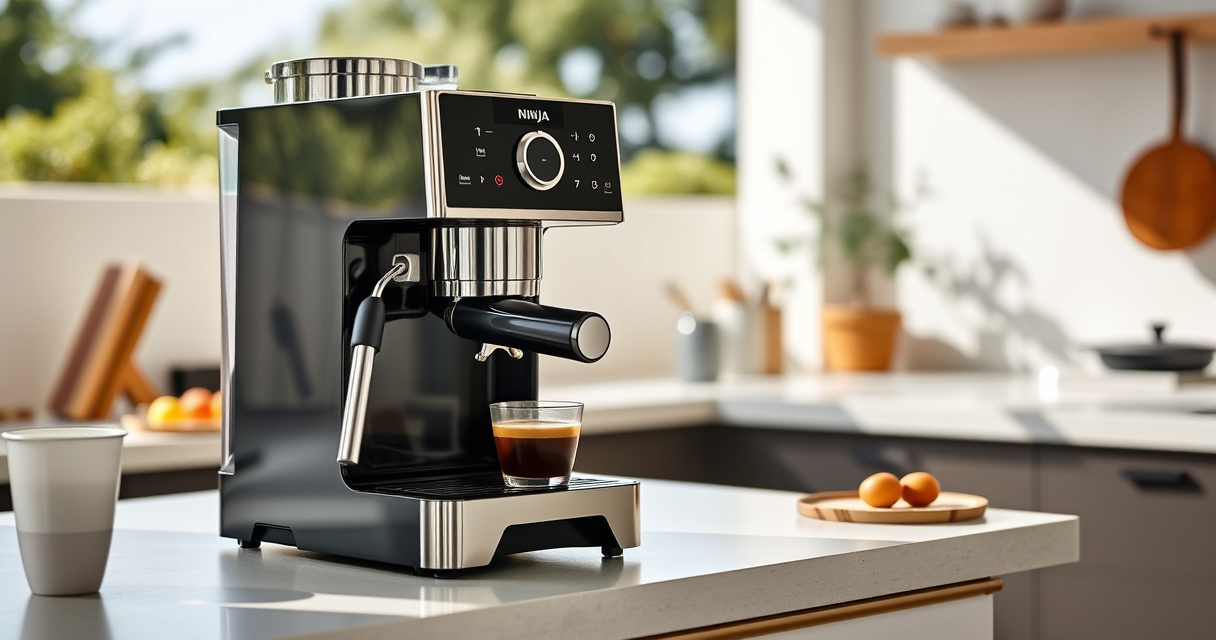 Summer Sips with the Ninja Luxe Café Pro Espresso Machine by David Beckham