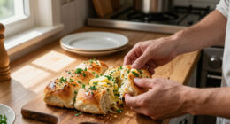 Tear & Share Garlic Bread Rolls