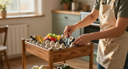 Ditch Bins: The Smarter Way To Organize A Storage Cart Using Empty Egg Cartons