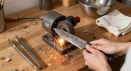 How To Use A Bench Grinder To Remove Rust From Tools