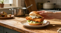 Rally's Crispy Fish Sandwich