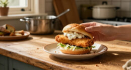 Rally's Crispy Fish Sandwich