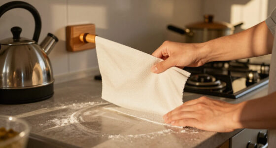 Skip Metal Paper Towel Holders: Keep Them Off Your Counter With An Easy-Tear Alternative