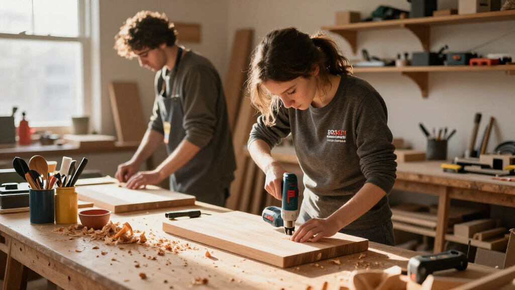 Thanks To Bosch For Supporting Students And Woodworking!