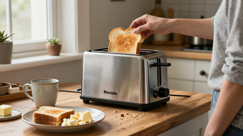 This Breville Toaster Promises No More Burnt Toast—Here’s What Happened When I Tested It