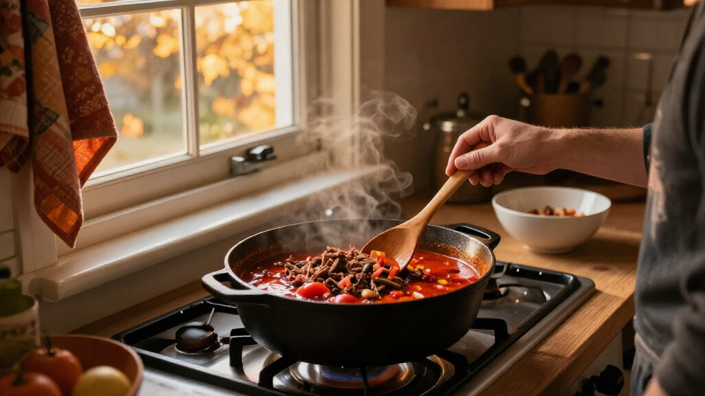 Turn Leftover Pot Roast Into This Hearty Chili For The Ultimate Fall Dinner